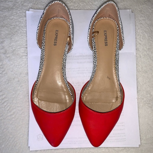 Express Shoes - Colorblock flats